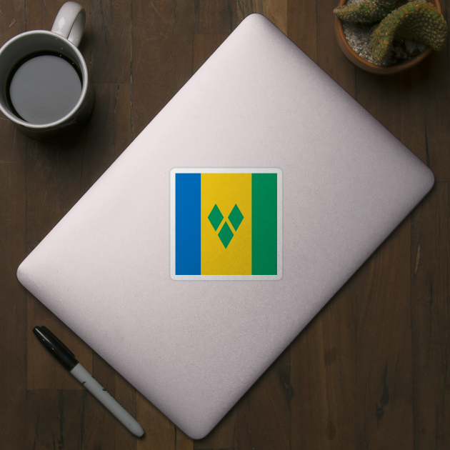 Saint Vincent and the Grenadines flag by flag for all